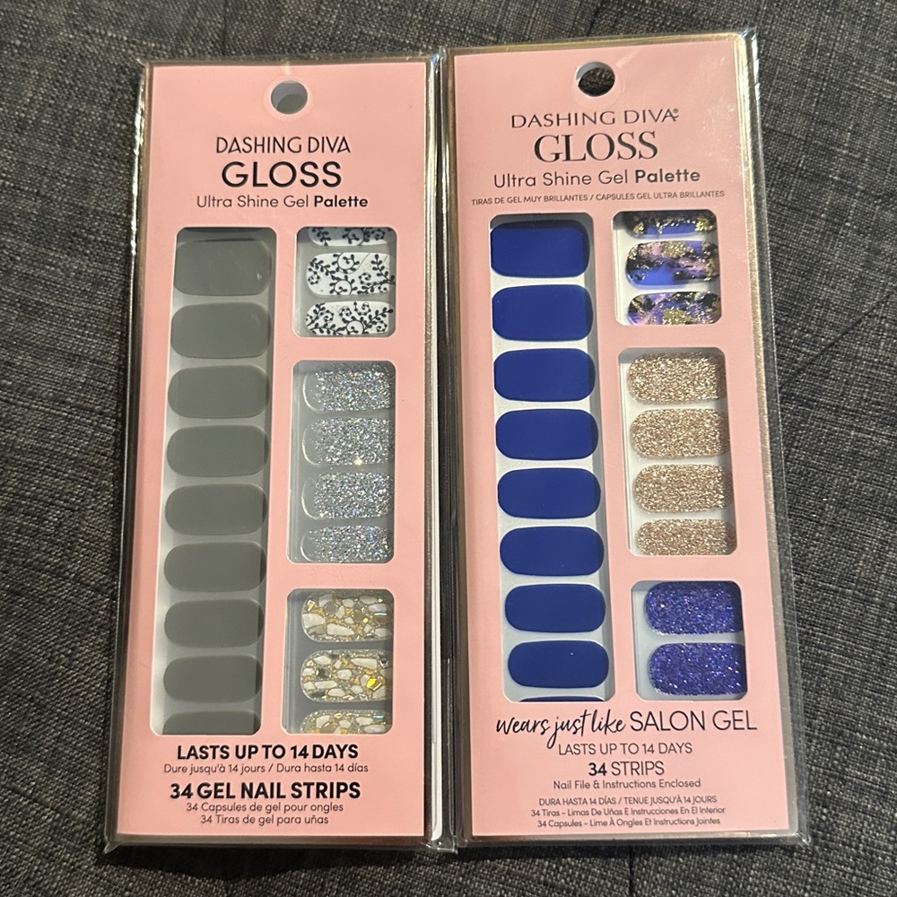 DASHING DIVA GLOSS ULTRA SHINE GEL PALETTE - SET OF 2